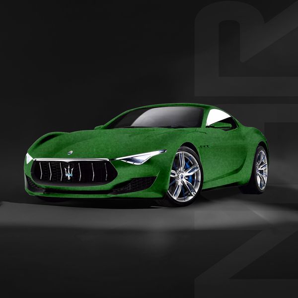 Bright Metallic Mamba Green
