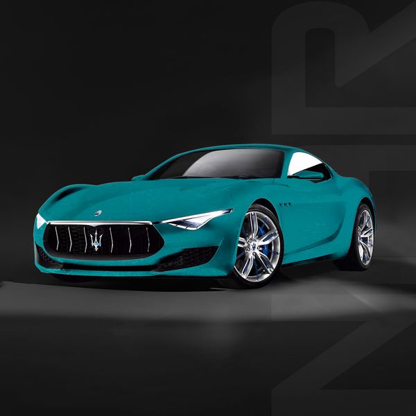 Bright Metallic Sea Blue