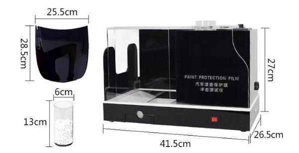 MÁY TEST ĐỘ CHỐNG ĐÂM THỦNG KÈM ĐÁ MÔ PHỎNG VA ĐẬP